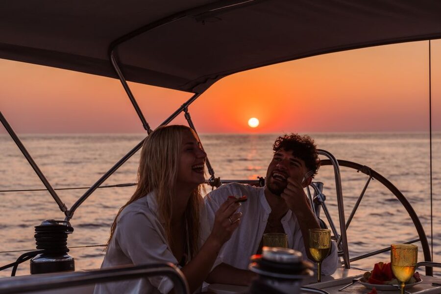 Heraklion: Dia Island Sailing Cruise with Snorkeling - The crew and the feel on board