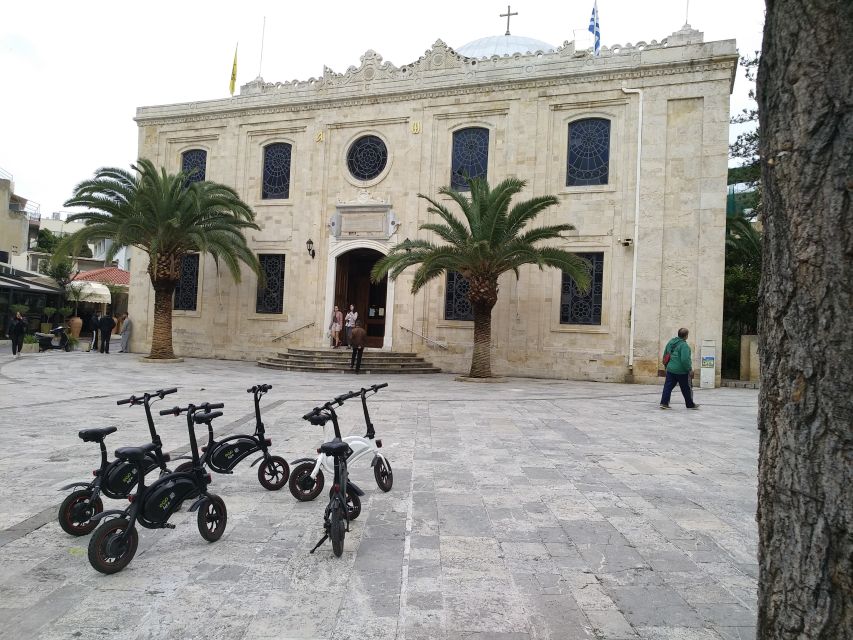 Heraklion: Ecobike Sightseeing Tour with Greek Meze - Venetian Walls: Heraklion’s great defensive ring