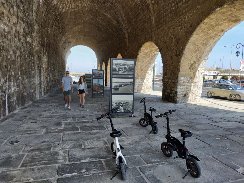 Heraklion: Ecobike Sightseeing Tour with Greek Meze - Georgiadis Park adds a quieter pause