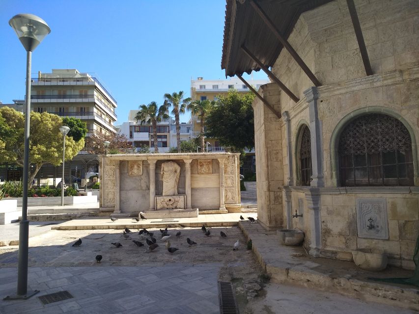 Heraklion: Ecobike Sightseeing Tour with Greek Meze - Karavolas gives you a first look at the city