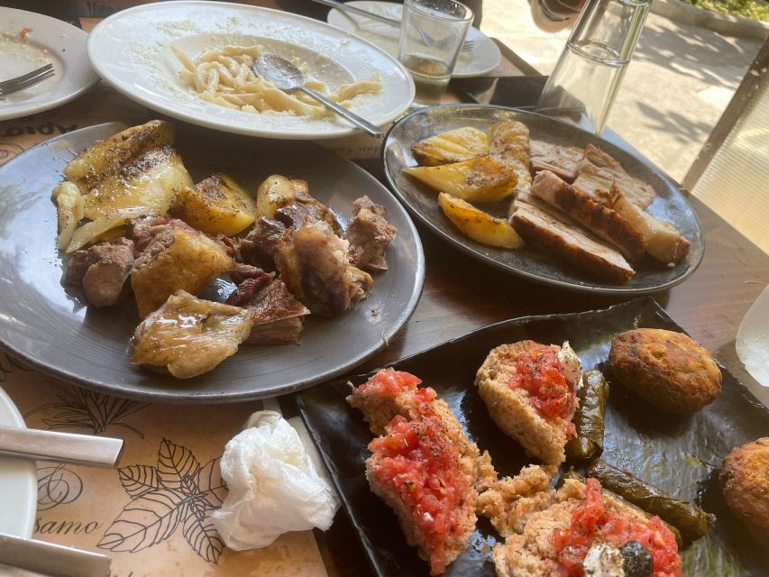 Heraklion: Ecobike Tour with Food tasting - The food: generous, regional, and not fully predictable