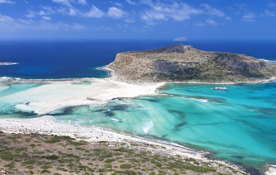 Heraklion: Gramvousa Island Day Trip & Balos Beach - The ferry ride to Gramvousa
