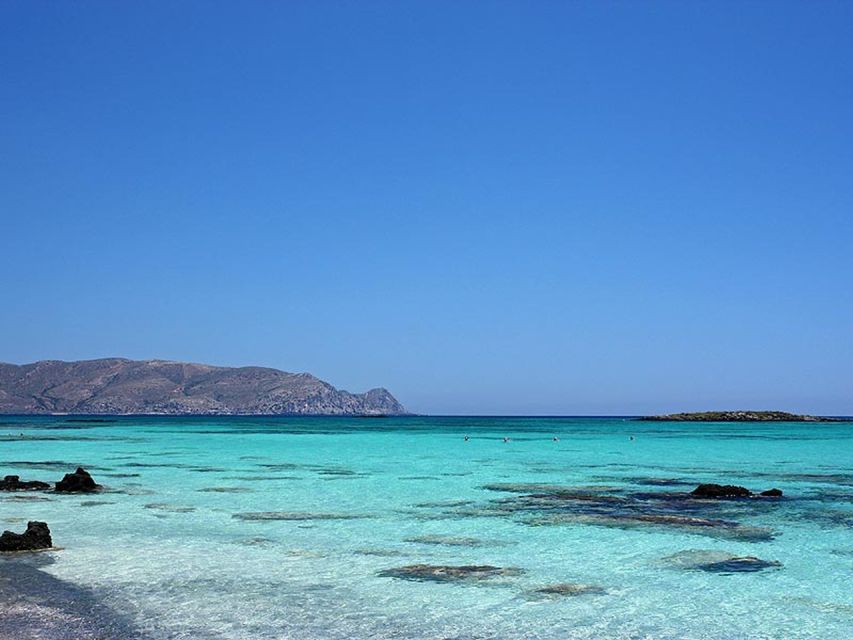 Heraklion: Gramvousa Island Day Trip & Balos Beach - The short cruise toward Balos Lagoon
