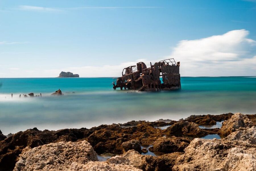 Heraklion: Gramvousa Island Day Trip & Balos Beach - Pickup from Heraklion and the road to Kissamos