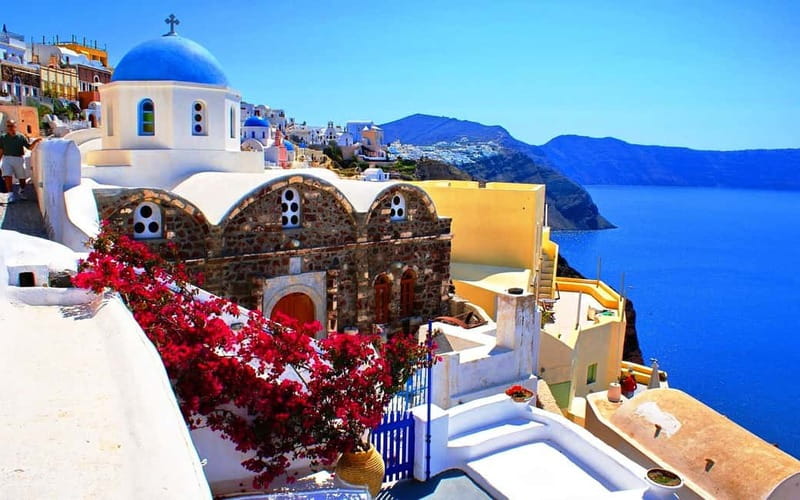 Heraklion: Guided Santorini Day Trip with Ferry Cruise - Seeing Santorini from the coach