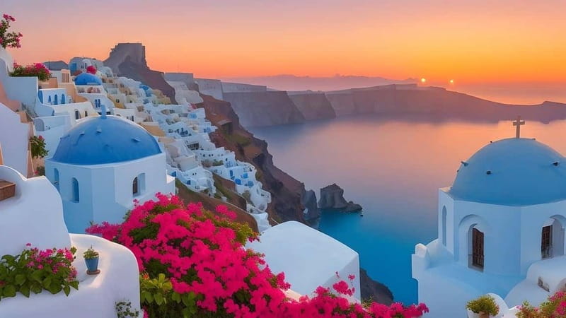 Heraklion: Guided Santorini Day Trip with Ferry Cruise - Two hours across the Aegean