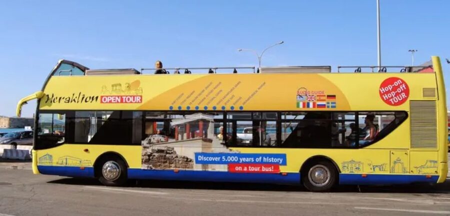 Heraklion: Hop-on Hop-off Open Top Bus Sightseeing Tour - Venetian Port and the city’s old defenses