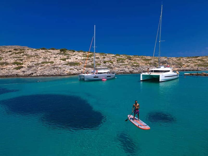 Heraklion: Luxury Catamaran Cruise to Dia Island with Lunch - Lunch that earns its place in the price