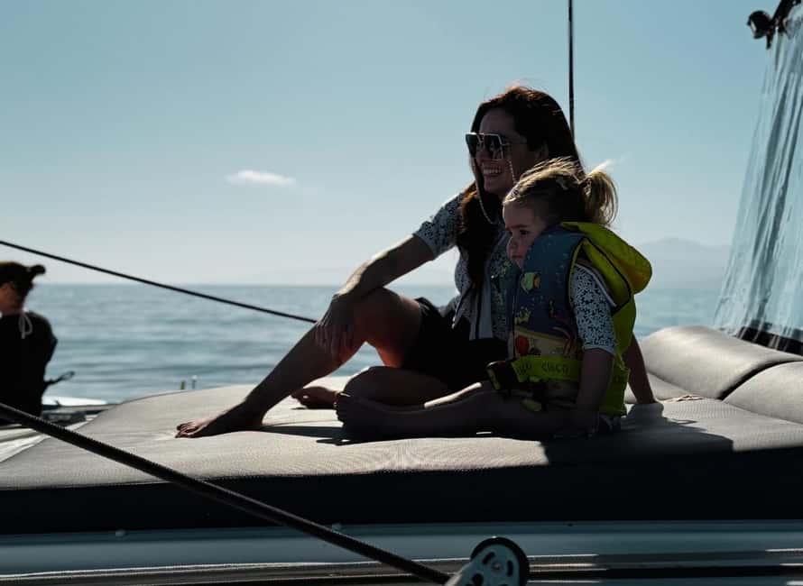 Heraklion Luxury Catamaran Dia Isla -Gourmet Lunch Top Rated - What the $122 price really covers