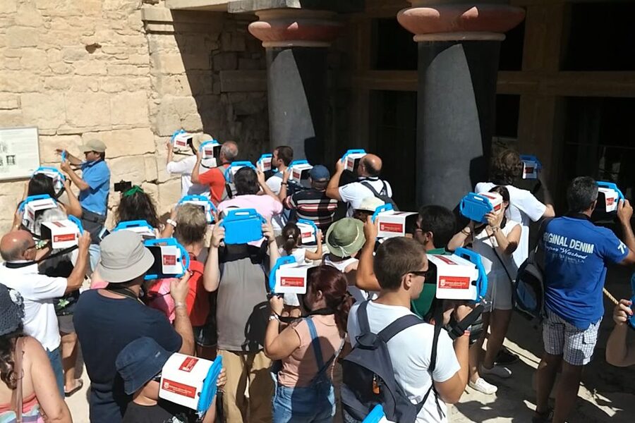 Heraklion: Palace of Knossos 3D Virtual Audio Tour by Tablet - The best visual moments at Knossos