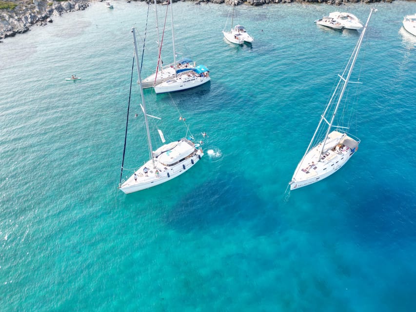Heraklion: Sailing Cruise to Dia Island with Drinks and Meal - The afternoon return and sunset option