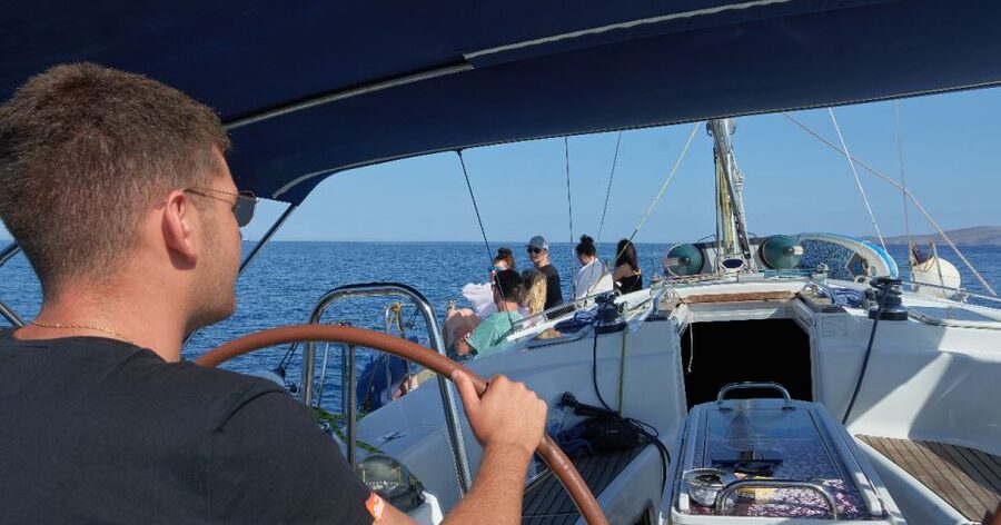 Heraklion: Sunset Sailing Cruise Dia Island with Snorkeling - The sunset sail back to Heraklion