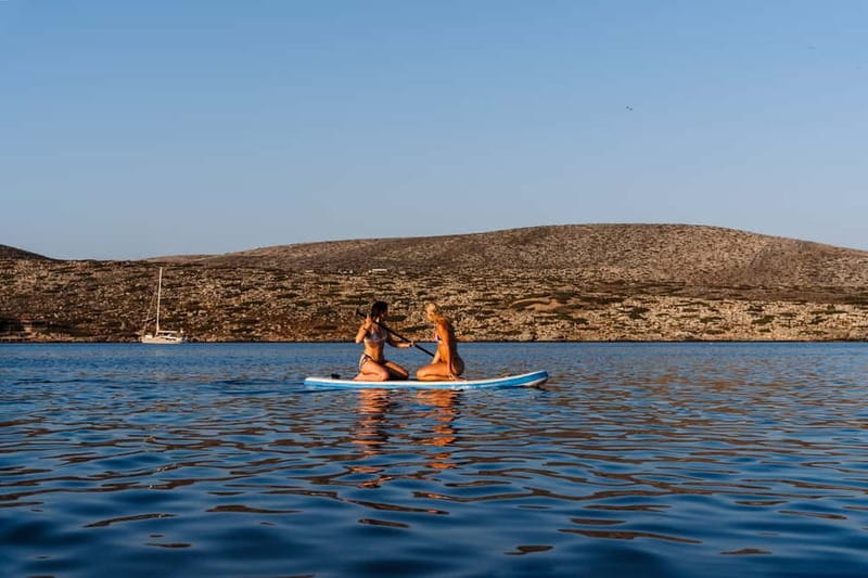 Heraklion: Sunset Sailing Cruise Dia Island with Snorkeling - Dia Island’s quiet bay and clear water