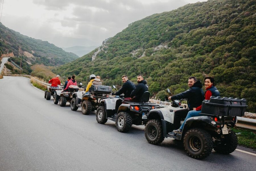 Hersonissos: ATV Quad Bike Safari in the Mountains of Crete - Guide Andreas and the small-group advantage