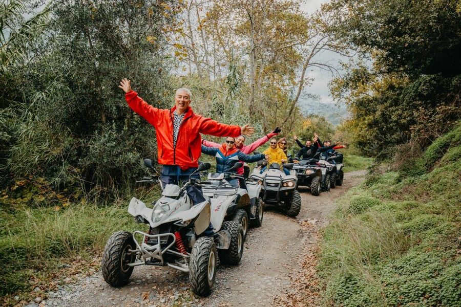 Hersonissos: ATV Quad Bike Safari in the Mountains of Crete - Churches, Karouzanos, and a village coffee stop