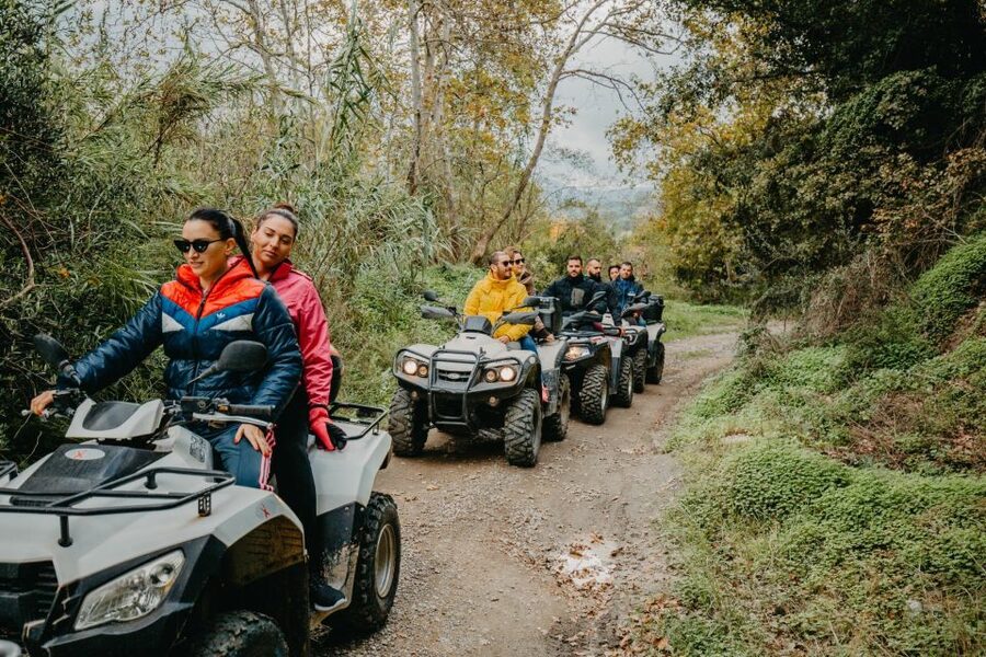 Hersonissos: ATV Quad Bike Safari in the Mountains of Crete - Aposelemis Dam and the village of Sfentili