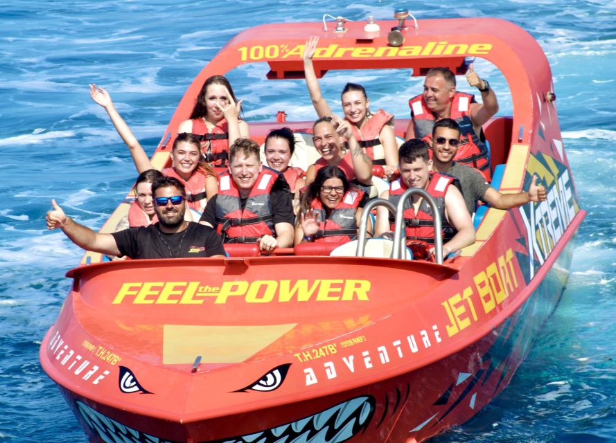 Hersonissos: Jet Boat Tour with Snorkeling - What the $53 price includes