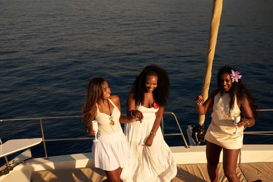 Hersonissos: Sunset Catamaran Cruise with Snacks and Drinks - Who should book this cruise?