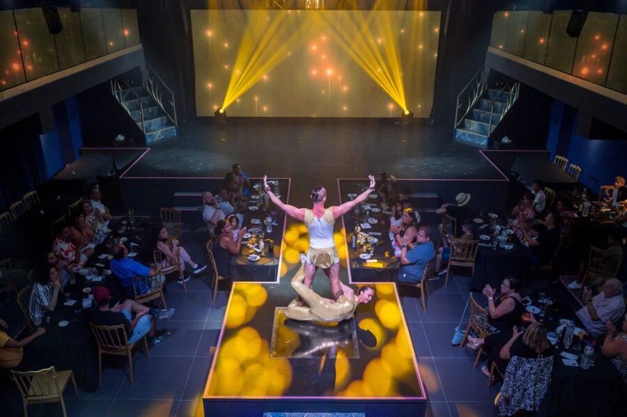 Hersonissos: Troy Dinner-Show Theatre Experience Tickets - Choosing between dinner and drink-and-show