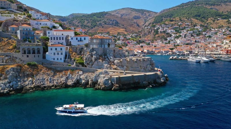 Hydra Island Trip from Athens with Ferry Tickets Included - First impressions at Hydra harbor