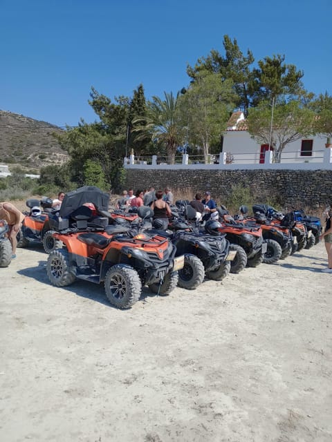Ierapetra: Quad ATV 4x4 Exceptional Day in South Crete 2025 - A village, Mediterranean forest, and the Libyan Sea