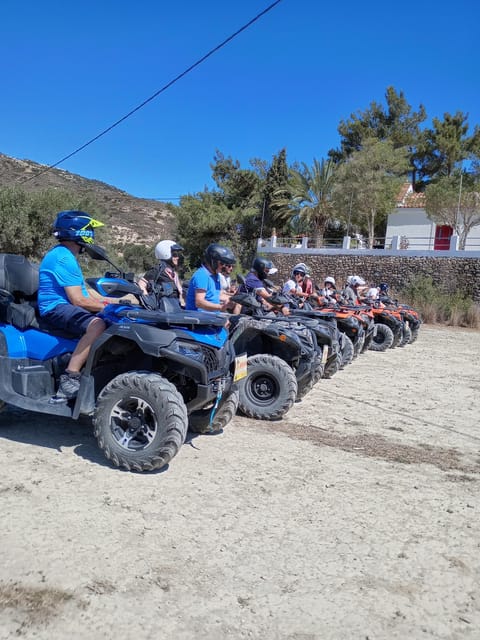 Ierapetra: Quad ATV 4x4 Exceptional Day in South Crete 2025 - Descending to a traditional taverna lunch