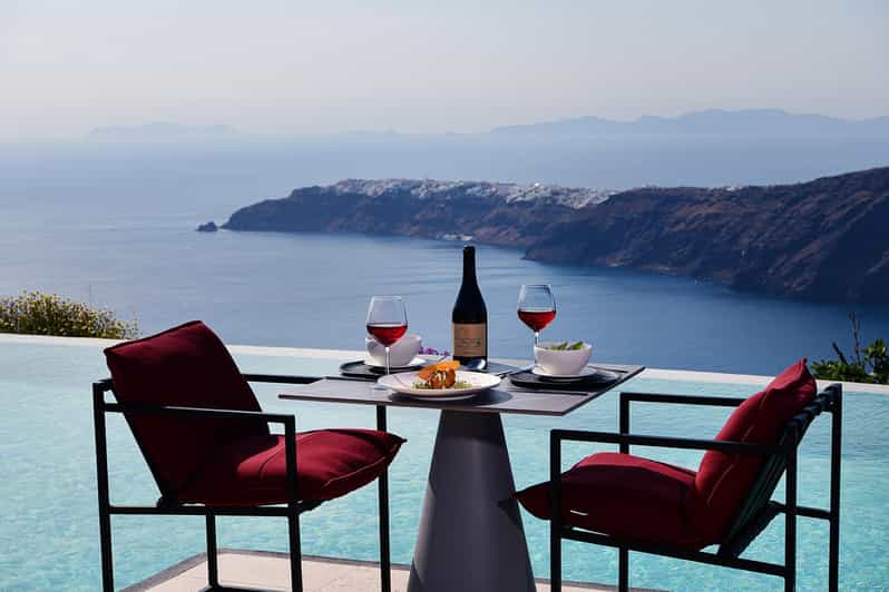 Imerovigli: Premium Wine Tasting with Caldera and Sea Views - Arriving at White Pearl Cavalieri in Imerovigli