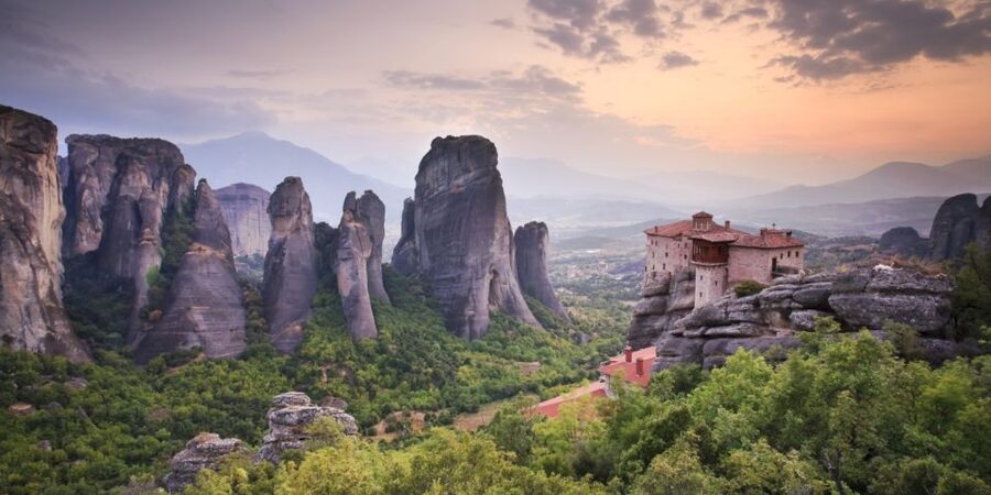 Kalabaka: Meteora Monasteries Minibus Tour with Photo Stops - The cave of Saint George the Mandilas