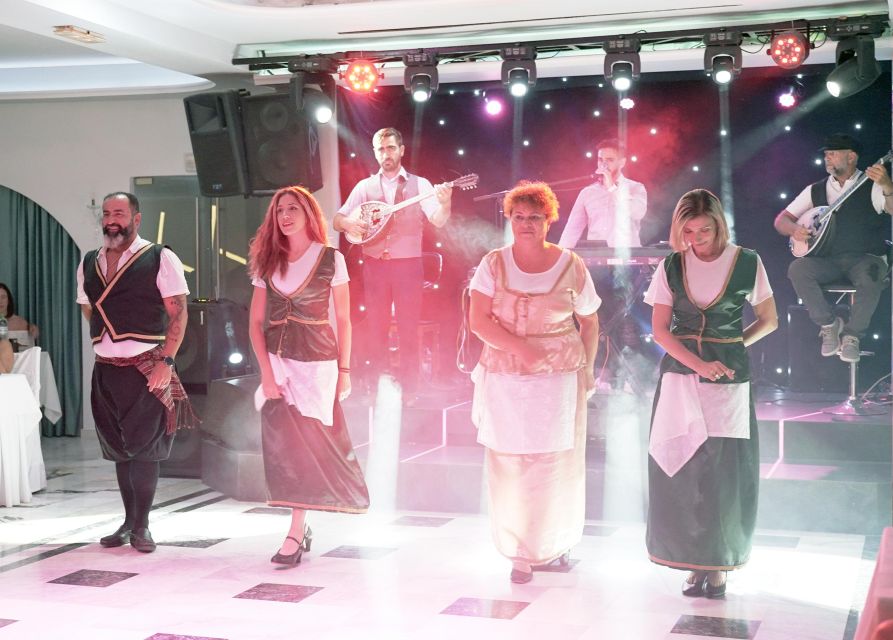 Kamari: Greek Show, Buffet Dinner, and Drinks at Dimitris - Live music, costumes, and Greek dance
