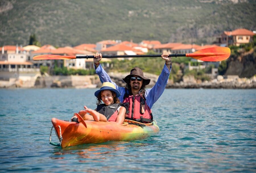 Kardamyli: Sea Kayaking With Lunch - The First Lesson: Kayaking for Beginners