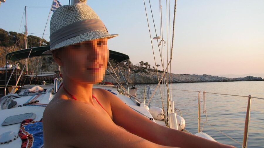 Kassandra: Sunset Sailing Boat Tour of Secluded Coves - Leaving Chrousso Marina for the southeast coast