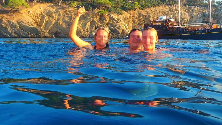 Kassandra: Sunset Sailing Boat Tour of Secluded Coves - What to pack for three hours at sea