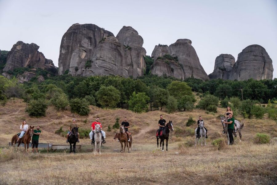 Kastraki: Meteora Morning Horse Riding with Monastery Visit - Photo Stops and the Back Side of Meteora