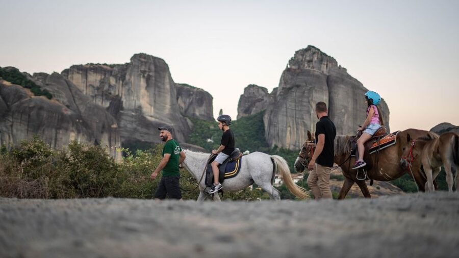 Kastraki: Meteora Sunset Horseback Riding - Guides who add meaning to the ride