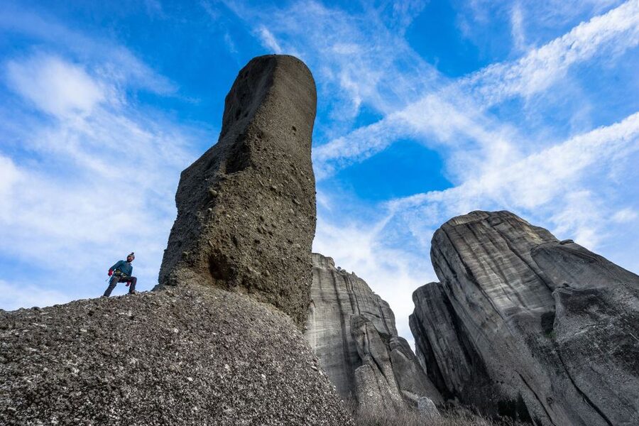 Kastraki: Meteora Via Cordata Hiking Tour to the Great Saint - How the Via Cordata section feels