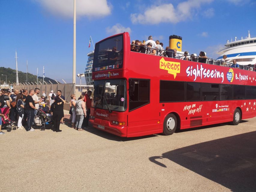 Katakolo: Pyrgos and Katakolo Hop-on Hop-off Bus Tour - From the cruise terminal to Katakolo’s seafront