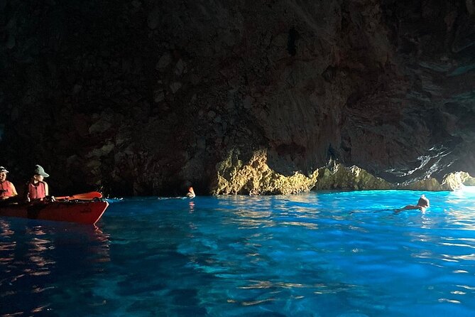 Kayak Trip to Hidden blue Cave, with lunch & fruits. - Why the guides make such a difference