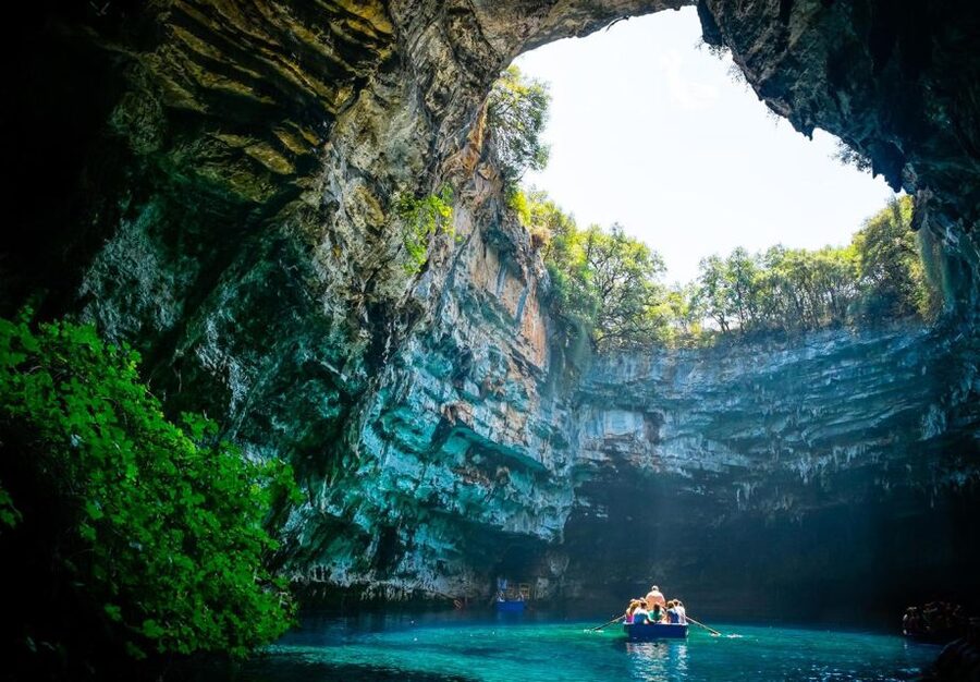 Kefalonia: Island Sightseeing Bus Tour with Hotel Transfer - Drogarati Cave brings the first big natural surprise