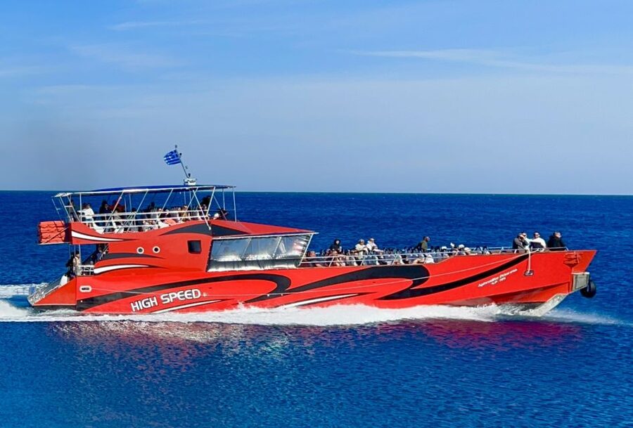 Kiotari, Lardos, Lindos: High Speed Boat Trip to Rhodes Town - Shopping and modern Rhodes in the New Town