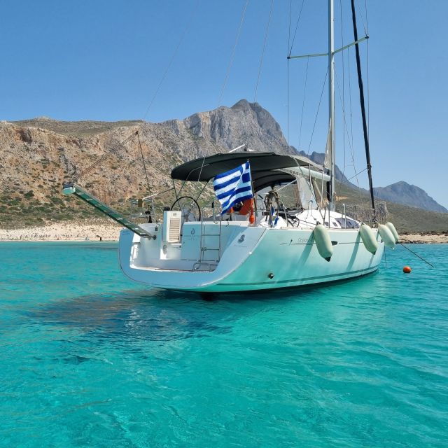 Kissamos: Balos and Gramvousa Private Sailing Trip with Meal - The 1.5-hour sail toward Balos