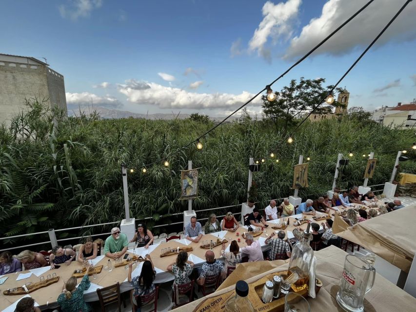 Kissamos: Greek Night with Buffet Dinner and Plate Smashing - The 6pm Cretan beer and wine tasting