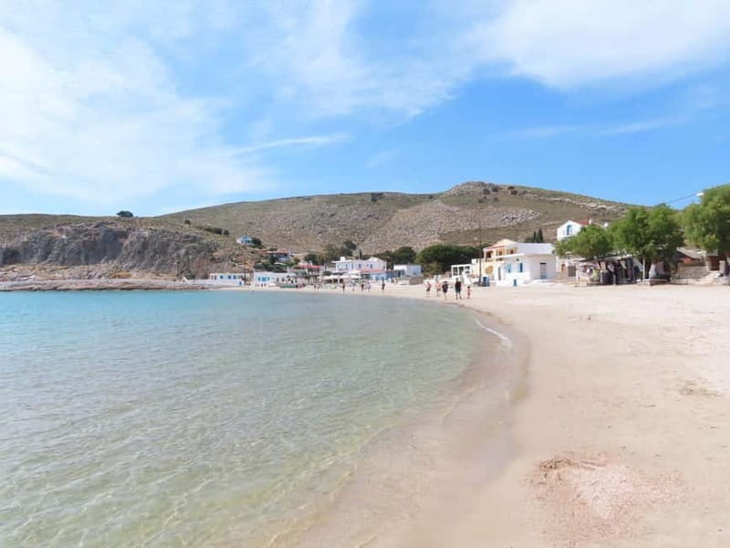 Kos: 3-Island Cruise with Greek BBQ Lunch and Swimming - Pserimos: a slower beach break
