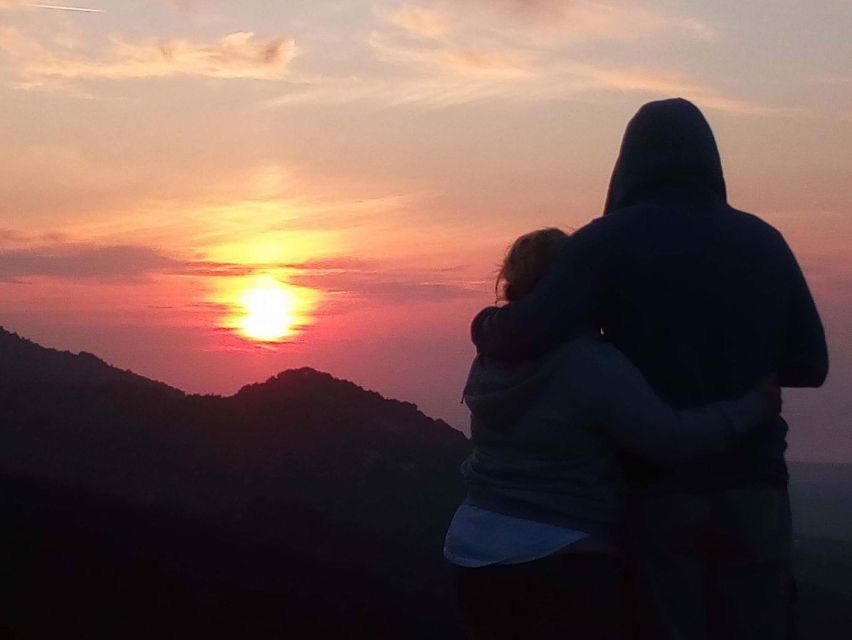Kos 4x4 Sunset Safari Tour - The first viewpoint and the off-road section