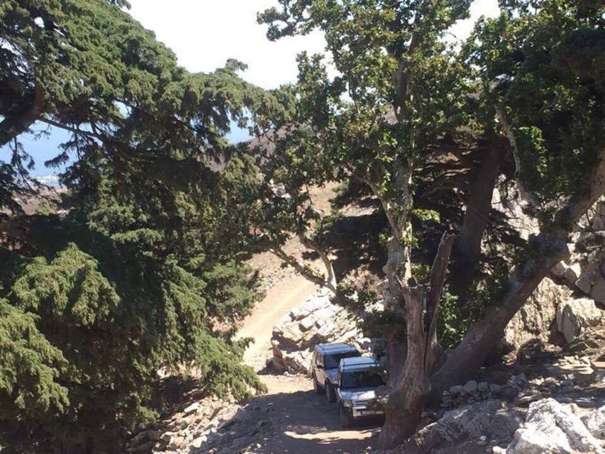 Kos: Full-Day Jeep Safari with Lunch - Salt Lake closes the route with open scenery