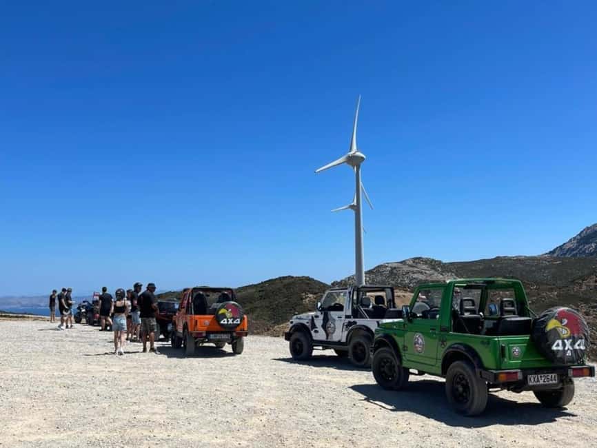 Kos: Guided Jeep or Quad Off-Road Tour with Drinks and Lunch - The key facts at a glance