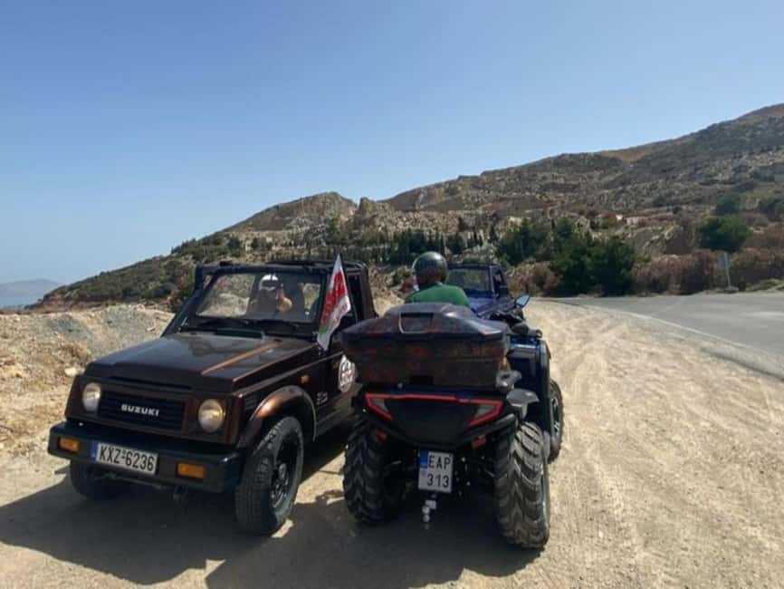 Kos: Guided Jeep or Quad Off-Road Tour with Drinks and Lunch - Mountain tracks and the first big views