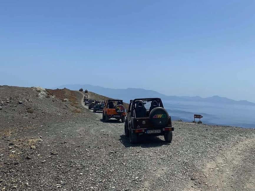 Kos: Guided Jeep or Quad Off-Road Tour with Drinks and Lunch - Starting at Moto Harley Rentals