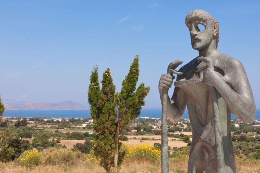 Kos: Island Tour to Asklepieion and Zia - The guide can make or break the bus time