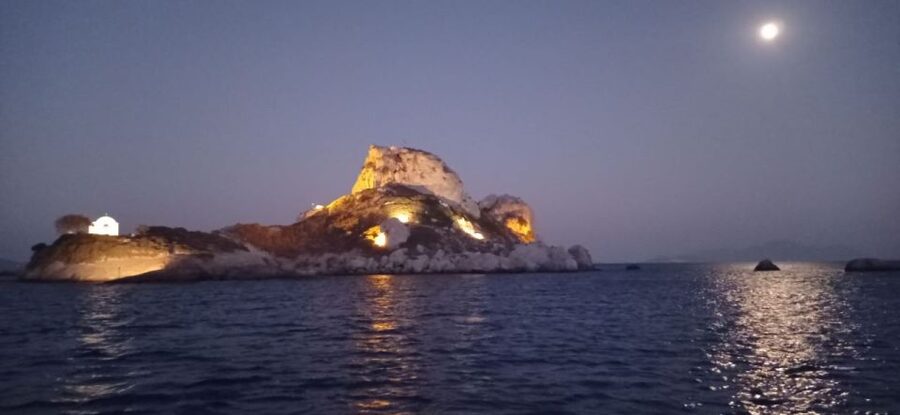 Kos: Sunset Cruise with Swimming and BBQ Dinner - Meze first, then the main Greek BBQ