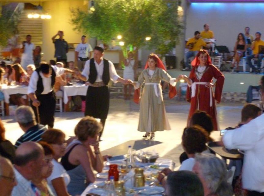 Kos: Tavern Dinner Experience with Greek Dancing and Wine - A shared Greek dinner, not a private tasting menu